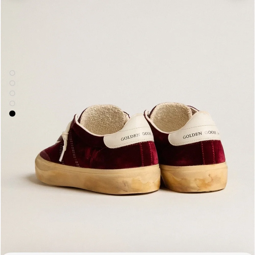 Golden Goose Burgundy Velvet Soul Stars - Picture 5 of 13